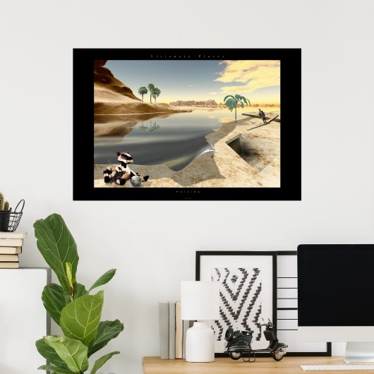 Poster attente (Bureau à domicile)