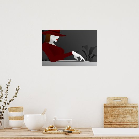 Poster Attente de problèmes pour moi (Cuisine)