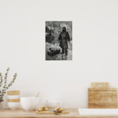 Poster Attente du signal (Cuisine)