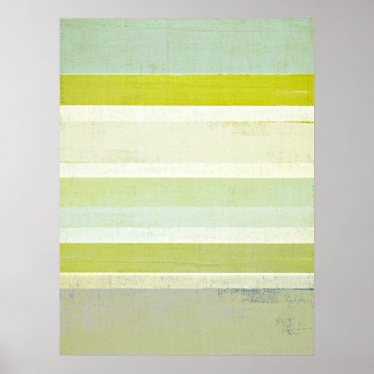 Poster 'Attente' Gris et Brown Art Abstrait (Devant)