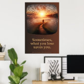 Poster Attentes insatisfaites, Bénédictions inattendues (Bureau à domicile)