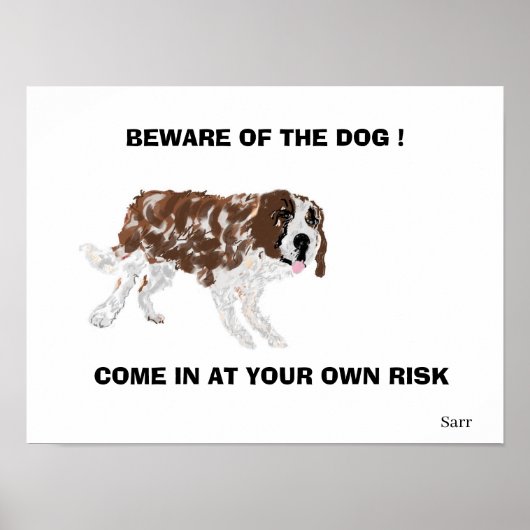 Poster : Attention ! (Devant)