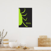 Poster Attention à l'affiche (Cuisine)