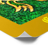 Poster Attention au dragon (Coin)