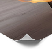 Poster Attention au feu, pas le temps (Coin)