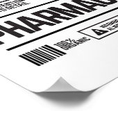 Poster Attention des experts en pharmacie aux détails (Coin)