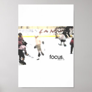 Poster attention. (hockey pour jeunes)