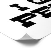 Poster Attention! Je me mets sous la peau des gens (calqu (Coin)