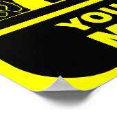 Poster Attention ! vous êtes surveillé (Coin)