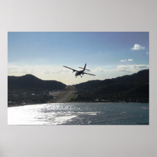 Poster Atterrissage à St. Barth