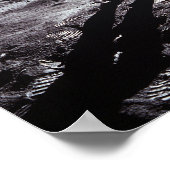 Poster atterrissage d'astronaute sur la lune (Coin)