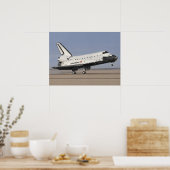 Poster Atterrissage de la navette spatiale Atlantis (STS- (Cuisine)