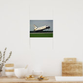 Poster Atterrissage de la navette spatiale Atlantis (STS- (Cuisine)