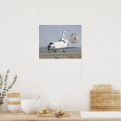 Poster Atterrissage de la navette spatiale Atlantis (STS- (Cuisine)