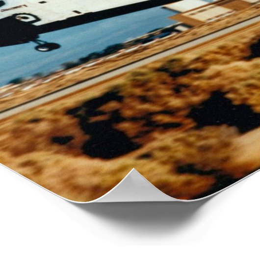 Poster Atterrissage de la navette spatiale Discovery (STS (Coin)