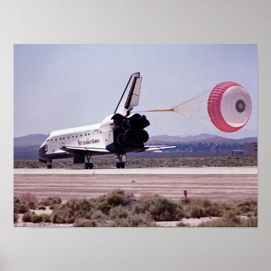 Poster Atterrissage de la navette spatiale (STS-49) (Devant)