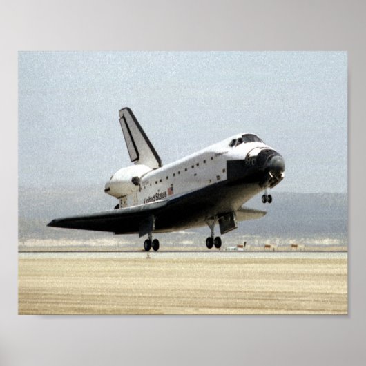 Poster Atterrissage de la navette spatiale (STS-67) (Devant)