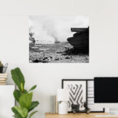 Poster Atterrissage de Pelelieu (Bureau à domicile)