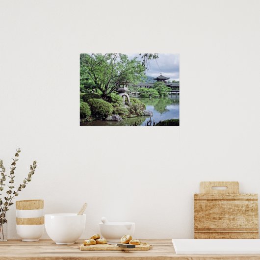 Poster ATTERRISSAGE EN PIERRE à HEIAN SHINTO SHRINE - KYO (Cuisine)