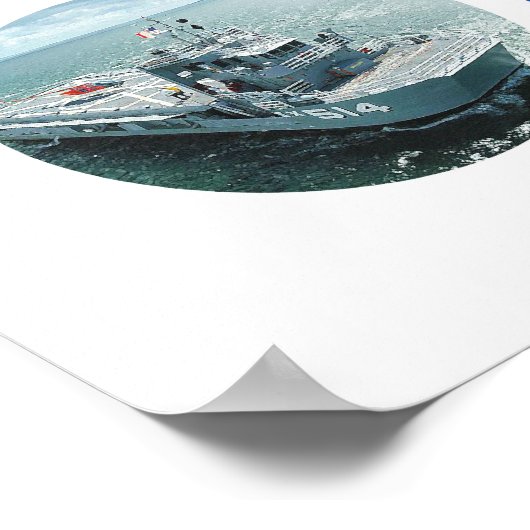 Poster Atterrissage HLT de Blumenfeld (Coin)