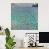 Poster Attersee - Gustav Klimt (Bureau à domicile)