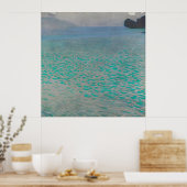 Poster Attersee - Gustav Klimt (Cuisine)