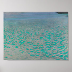 Poster Attersee - Gustav Klimt