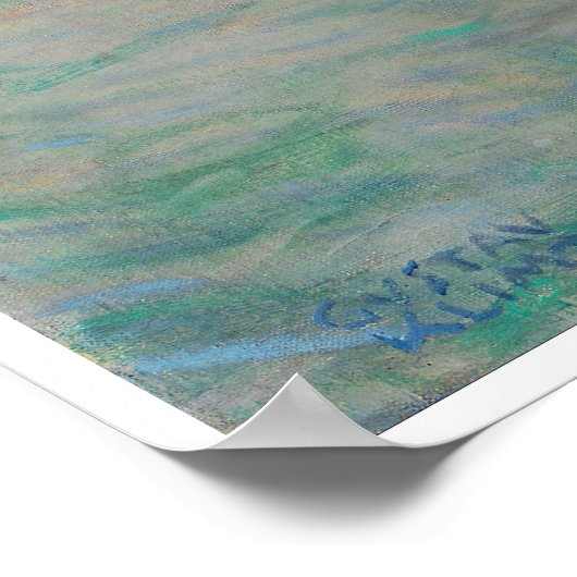 Poster Attersee Gustav Klimt (Coin)