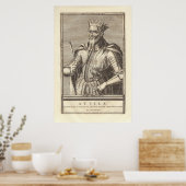 Poster Attila The Hun, Fléau de Dieu, de l'impression ant (Cuisine)