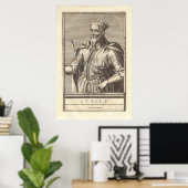 Poster Attila The Hun, Fléau de Dieu, de l'impression ant (Bureau à domicile)