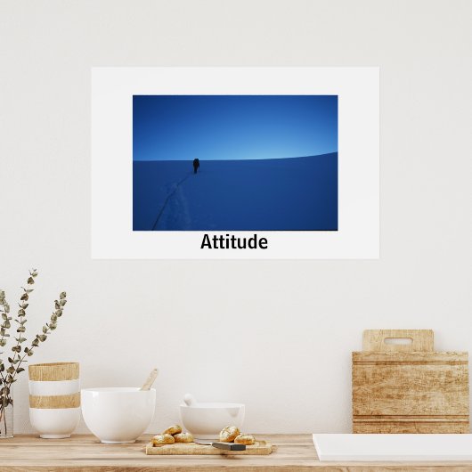 Poster Attitude (Cuisine)