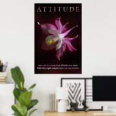 Poster Attitude (Bureau à domicile)