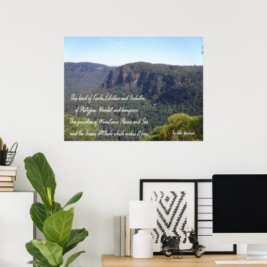 Poster Attitude (Bureau à domicile)