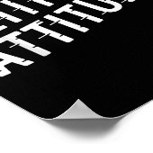 Poster Attitude d'altitude (Coin)