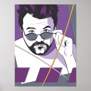 Poster Attitude des années 80