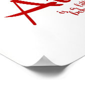 Poster Attitude pour le succès de la forme physique : aff (Coin)