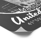 POSTER ATTLEBORO NORD - MASSACHUSETTS (Coin)