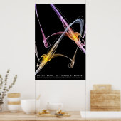 Poster Attracteurs 3D étranges (série 1 de 2) (Cuisine)