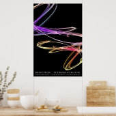 Poster Attracteurs 3D étranges (série 2 de 2) (Cuisine)