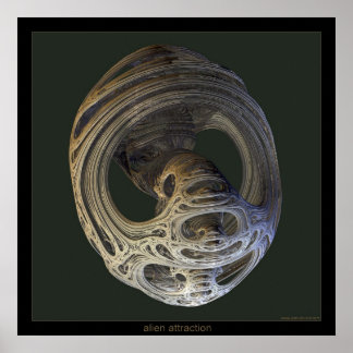 Poster attraction alien