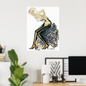 Poster "Attraction féminine" (Bureau à domicile)