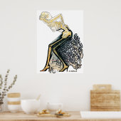 Poster "Attraction féminine" (Cuisine)