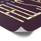 Poster Attractions et lieux célèbres de Baltimore, Maryla (Coin)