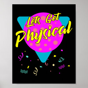 Poster Attractions physiques Salle de gym Totalement Rad