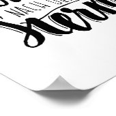 Poster "Attrape les étoiles" - Formule manuscrite (Coin)