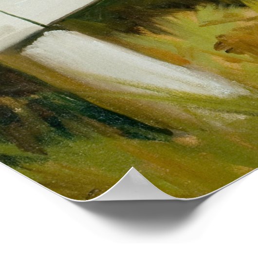 Poster Attrapé sur la pointe de clôture (Coin)