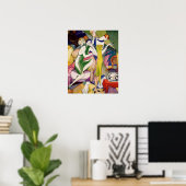 Poster Attraper des poissons rouges (Bureau à domicile)