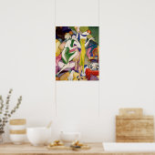 Poster Attraper des poissons rouges (Cuisine)