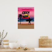Poster Attraper la vague (Cuisine)