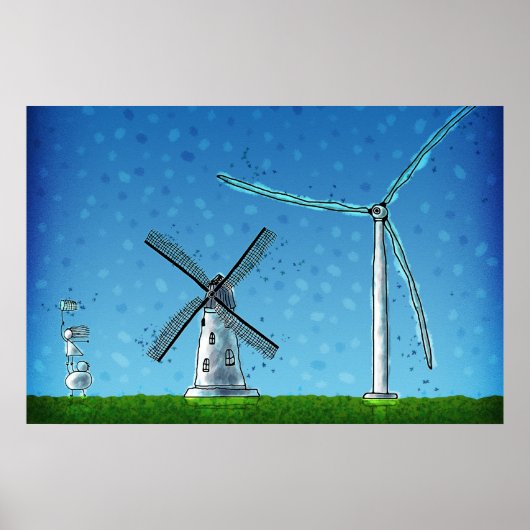 Poster Attraper le vent (Devant)